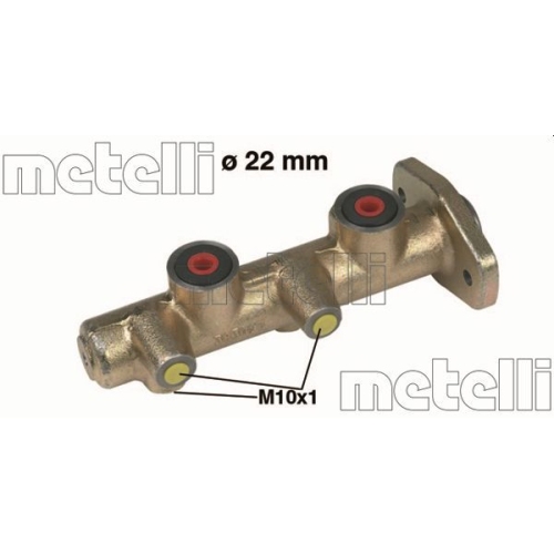 Hauptbremszylinder Metelli 05-0170 für Ford