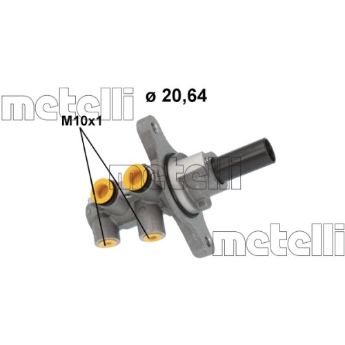 Hauptbremszylinder Metelli 05-1232 für Toyota