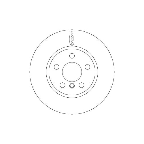 TRW 2X Bremsscheibe Vorderachse für Bmw Mini für Fahrzeuge Ohne Sportpaket