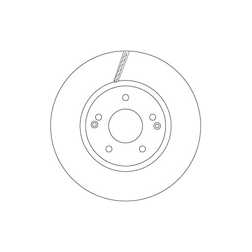 TRW 2X Bremsscheibe Vorderachse für Ssangyong