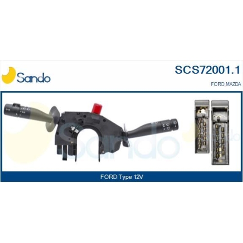 Lenkstockschalter Sando SCS72001.1 für Ford Mazda Für Fahrzeuge Mit Obd