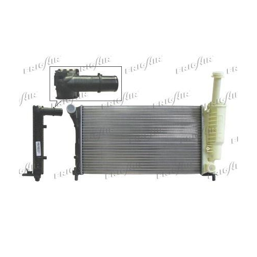 Kühler Motorkühlung Frigair 0104.3130 für Alfarome/fiat/lanci