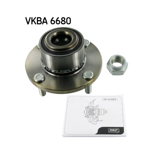 Radlagersatz Skf VKBA 6680 für Vorderachse