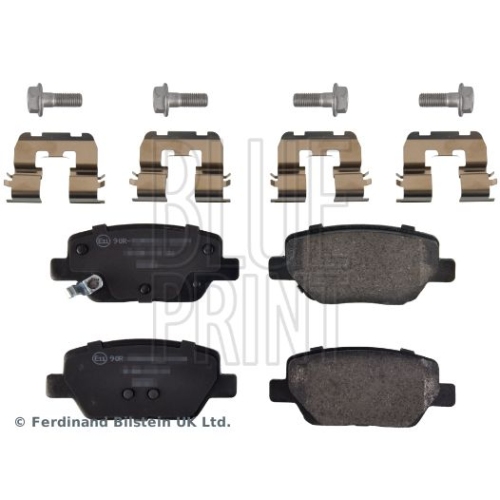 Bremsbelagsatz Scheibenbremse Blue Print ADBP420038 für Fiat Hinterachse