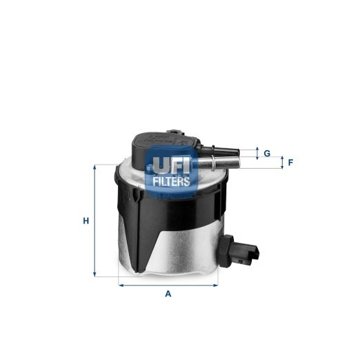 Kraftstofffilter Ufi 55.170.00 für Ford Mazda Volvo