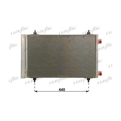 Kondensator Klimaanlage Frigair 0803.3033 für Toyota Alfarome/fiat/lanci