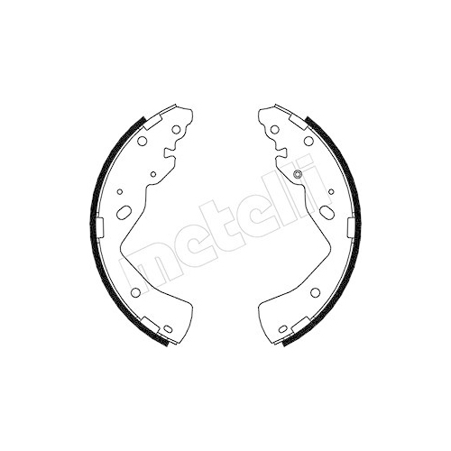 Bremsbackensatz Metelli 53-0144 für Ford Mazda Nissan Hinterachse