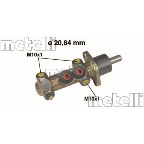 Hauptbremszylinder Metelli 05-0216 für Lancia Autobianchi