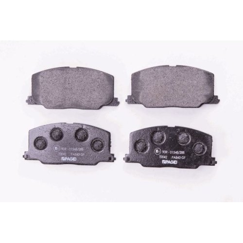 Bremsbelagsatz Scheibenbremse Hella Pagid 8DB 355 005-771 für Nissan Toyota