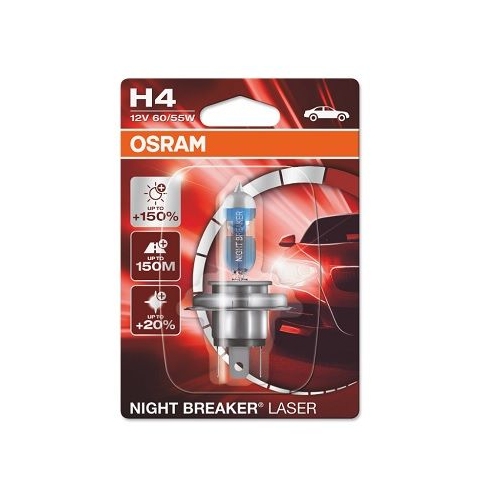 Glühlampe Fernscheinwerfer Ams-osram 64193NL-01B Night Breaker® Laser für