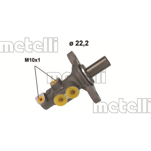 Hauptbremszylinder Metelli 05-1229 für Dacia