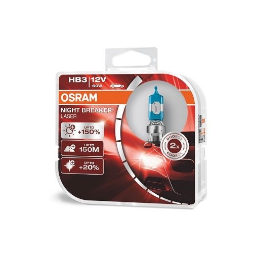 Glühlampe Fernscheinwerfer Ams-osram 9005NL-HCB Night Breaker® Laser für