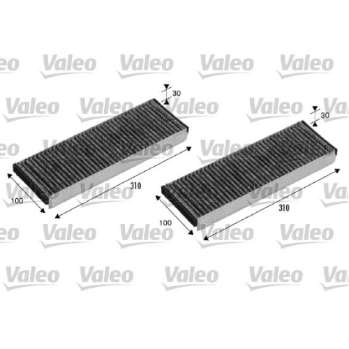 Filter Innenraumluft Valeo 715501 Valeo Protect für Audi VW Lamborghini