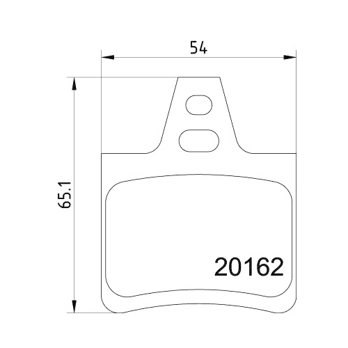 Bremsbelagsatz Scheibenbremse Hella Pagid 8DB 355 019-011 für Citroën