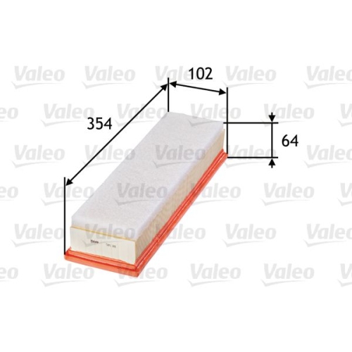 Luftfilter Valeo 585311 für Citroën Peugeot