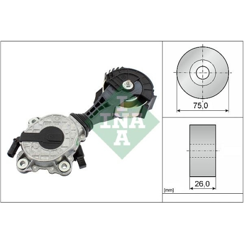 Riemenspanner Keilrippenriemen Ina 534 0425 10 für Bmw Citroën Opel Peugeot Mini