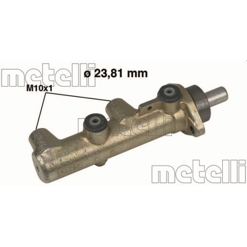 Hauptbremszylinder Metelli 05-0237 für Citroën Fiat Peugeot