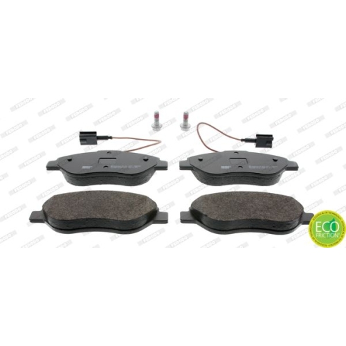 Brake Pad Set Disc Brake Ferodo FDB1468 Premier Eco Friction for Alfa Romeo Fiat