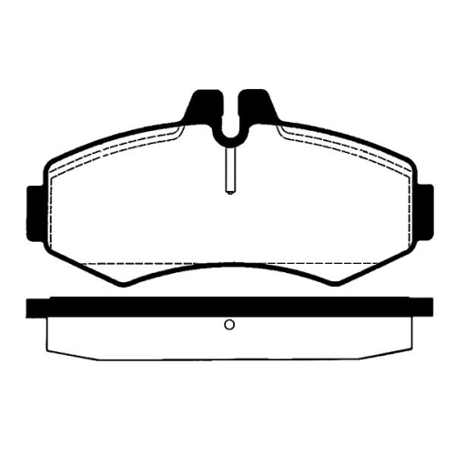 Bremsbelagsatz Scheibenbremse Raicam RA.0714.0 für Mercedes Benz Mercedes Benz