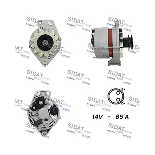 Generator Sidat A12BH0252A2 für Audi Seat Skoda VW Vag