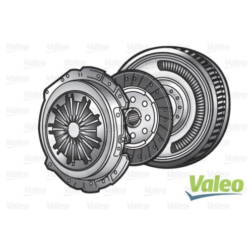 Kupplungssatz Valeo 836056 Dmf Modul für Für Motoren Mit Zweimassenschwungrad