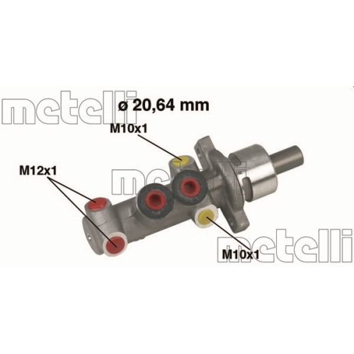 Hauptbremszylinder Metelli 05-0319 für Renault Renault Trucks