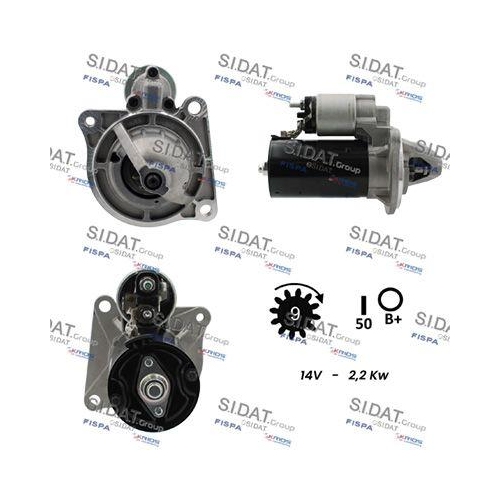 Starter Sidat S12BH0046 für Iveco