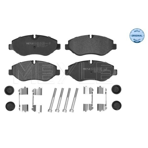 Bremsbelagsatz Scheibenbremse Meyle 0252922920 Meyle-original: True To Oe. für