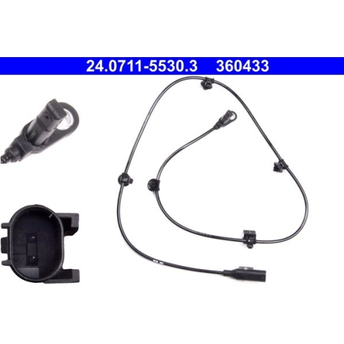 Sensor Raddrehzahl Ate 24-0711-5530-3 für Mercedes Benz Mercedes Benz