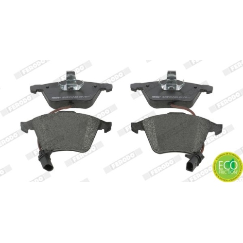 Bremsbelagsatz Scheibenbremse Ferodo FDB1629 Premier Eco Friction für Audi Seat