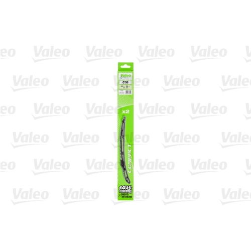 Wischblatt Valeo 576002 Compact für Beidseitig Hinten Vorne