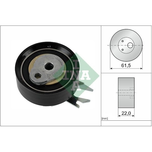 Spannrolle Zahnriemen Ina 531 0252 30 für Audi Seat Skoda VW