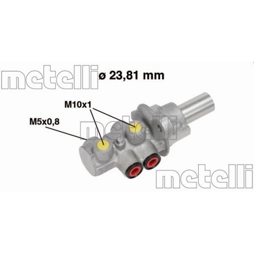 Hauptbremszylinder Metelli 05-0683 für Fiat Lancia