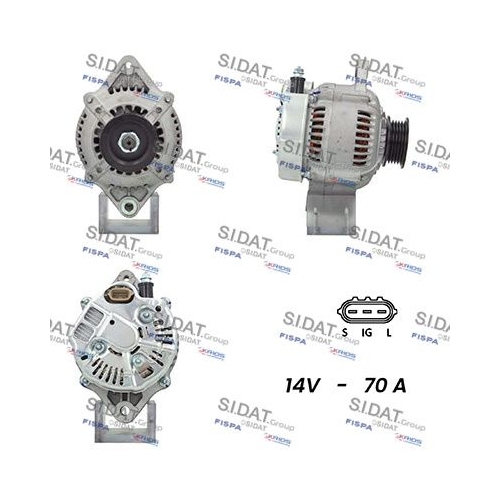 Generator Sidat A12DE0487A2 für Citroën Peugeot Toyota Citroën/peugeot