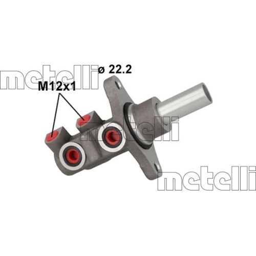 Hauptbremszylinder Metelli 05-1158 für Toyota