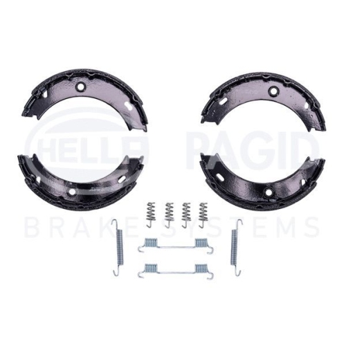 Bremsbackensatz Feststellbremse Hella Pagid 8DA 355 050-461 für Audi Seat Skoda