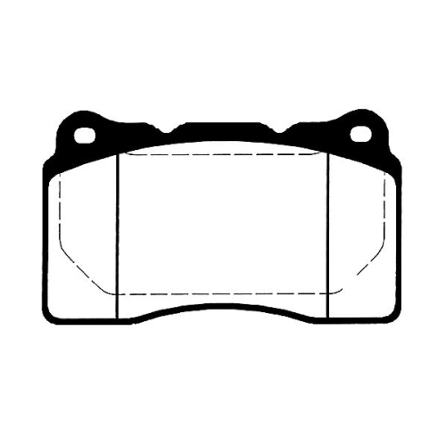 Bremsbelagsatz Scheibenbremse Raicam RA.0604.4 für Renault Subaru Volvo