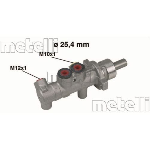 Hauptbremszylinder Metelli 05-0414 für Nissan Opel Renault Trucks