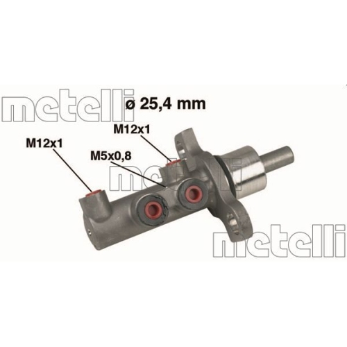 Hauptbremszylinder Metelli 05-0439 für Alfa Romeo Fiat Opel Saab