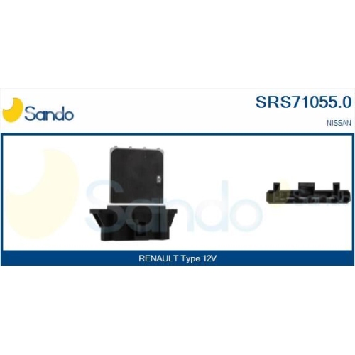 Widerstand Innenraumgebläse Sando SRS71055.0 für Nissan