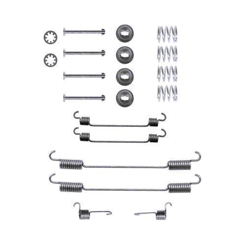 Zubehörsatz Bremsbacken Hella Pagid 8DZ 355 200-341 für Citroën Peugeot