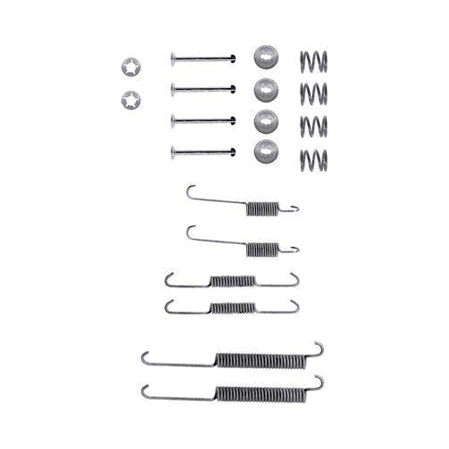 Zubehörsatz Bremsbacken Hella Pagid 8DZ 355 200-411 für Citroën Hinterachse