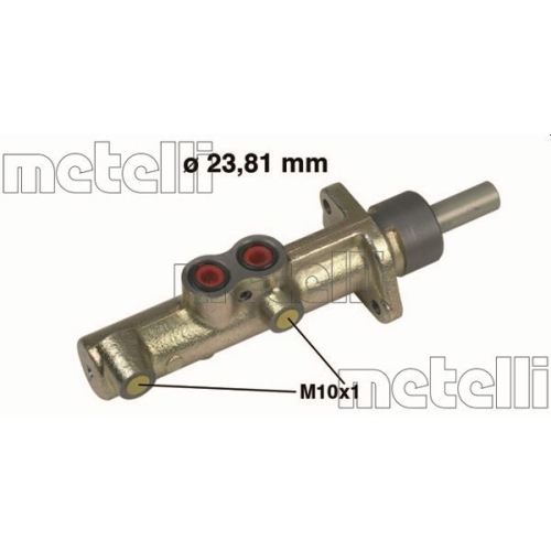 Hauptbremszylinder Metelli 05-0468 für Iveco