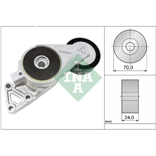 Riemenspanner Keilrippenriemen Ina 533 0076 30 für Audi Ford Seat Skoda VW