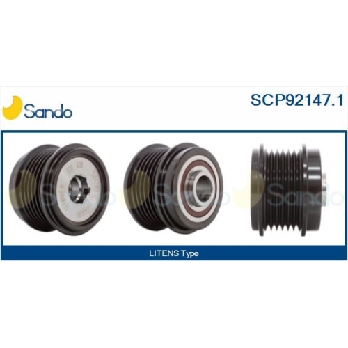 Riemenscheibe Generator Sando SCP92147.1 für Ford