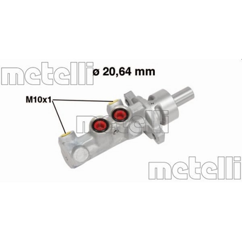 Hauptbremszylinder Metelli 05-0709 für Toyota