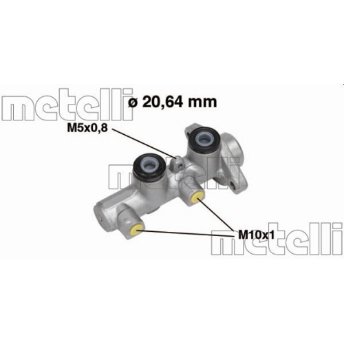 Hauptbremszylinder Metelli 05-0513 für Chevrolet Daewoo