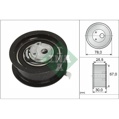 Spannrolle Zahnriemen Ina 531 0251 30 für Audi Ford Seat Skoda VW