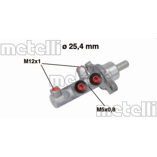 Hauptbremszylinder Metelli 05-0569 für Opel