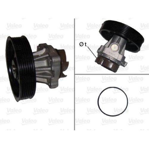 Wasserpumpe Motorkühlung Valeo 506716 für Fiat Lancia Opel Suzuki Vauxhall